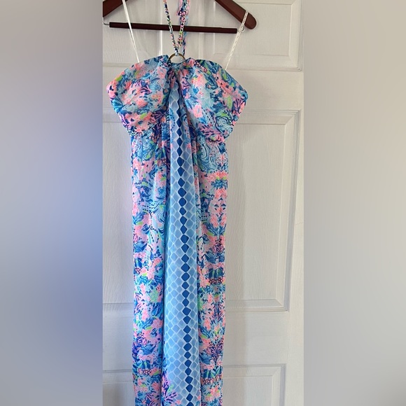 Lilly Pulitzer Dresses & Skirts - Brand new beautiful Lilly Pulitzer maxi dress, size 6 with the tags still on!